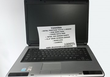 Toshiba notebook, 1.200,00 ₺