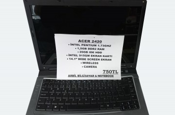 Acer 2420 Laptop, 750,00 ₺